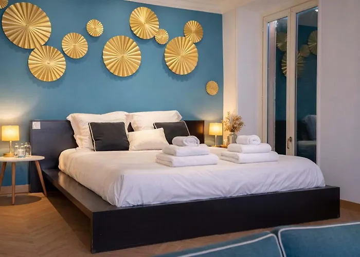 Nid D'amour # Vue - Et Port A Pied - Evasion De Reve Lägenhet Cannes